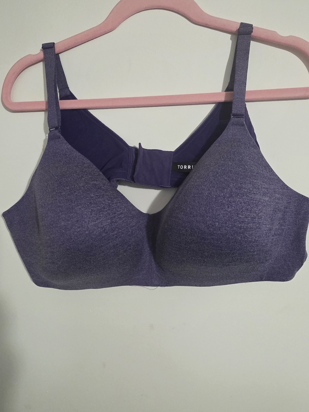 Torrid 44C Purple Seamless Comfort Bra